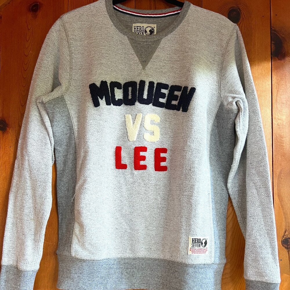 CLOSE OUT SALE: Hero Seven McQueen vs. Lee Sweatshirt - Size Small